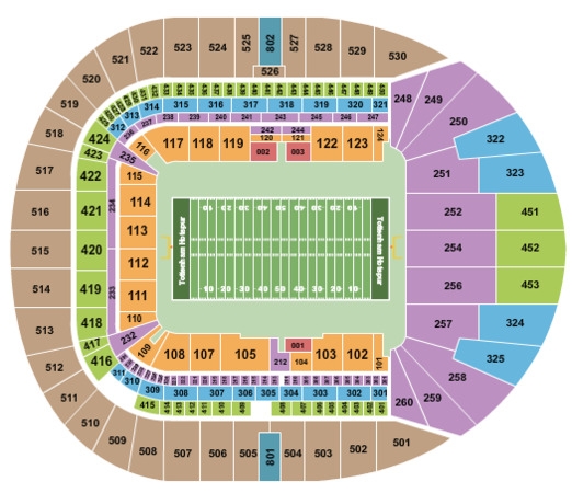 Tottenham Stadium NFL Seating Chart