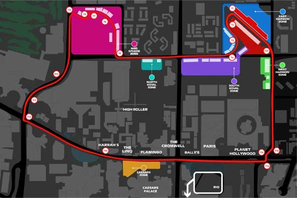 4 noches Bellagio - Las Vegas Grand Prix 2025