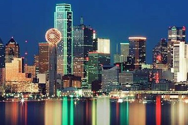 View of Dallas Texas